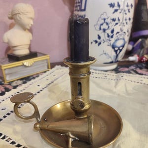 Bougeors ancens patnés, Chandeler Shabby Chc - Etsy France