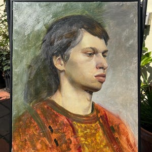 Russian portrait oil painting - Fine art from St. Peter’sburg
