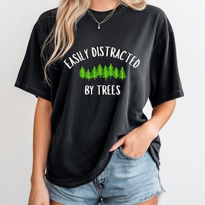 Comfort Colors Pine Tree Shirt: Lustiges Wander & Camping T-Shirt