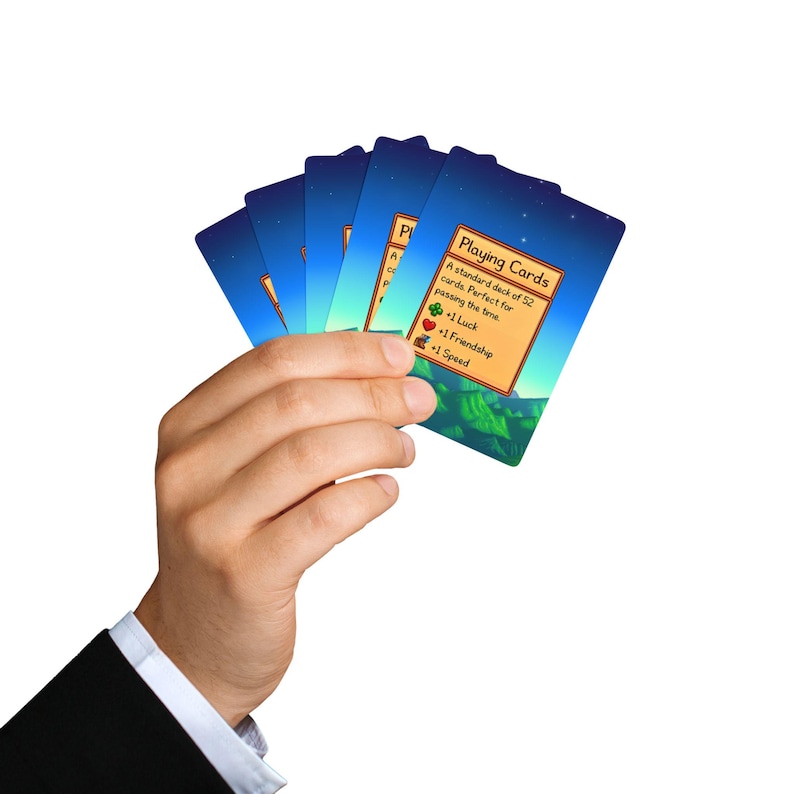 Stardew Valley Playing Cards, Retro Pixel Art Deck, Gamer Gift image 6