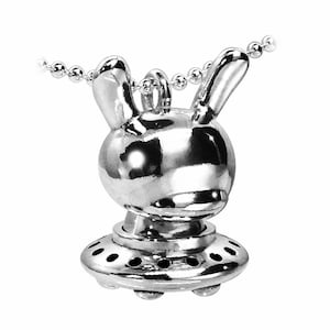 UFD (Dunny volador no identificado) collar de plata de ley