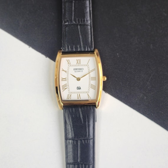 Seiko Slim Quartz Watch: Refurbished Vintage Dress Style