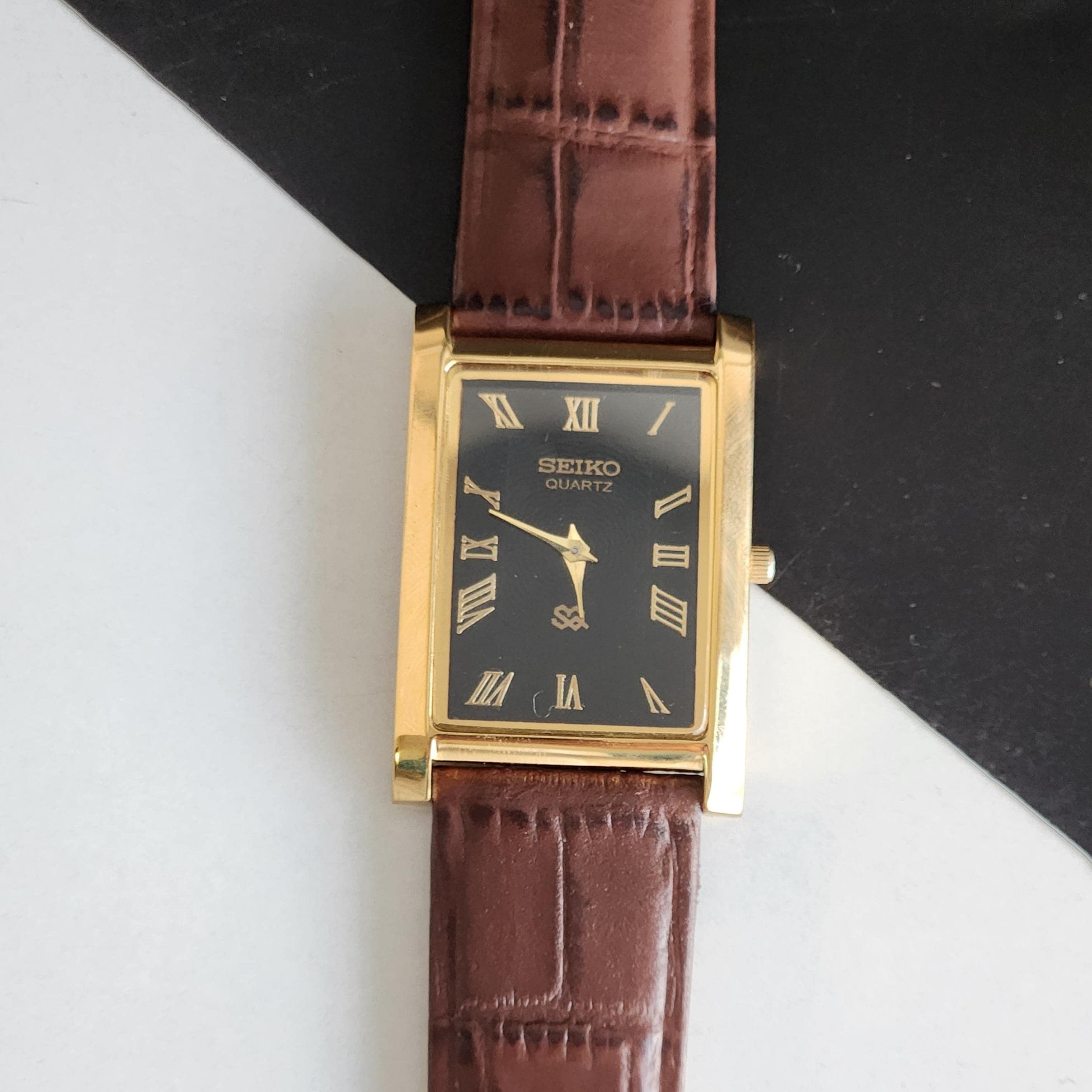 Seiko dolce tank watch - Etsy 日本