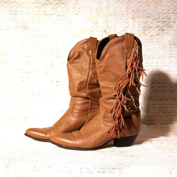 cowgirl boots with tassels