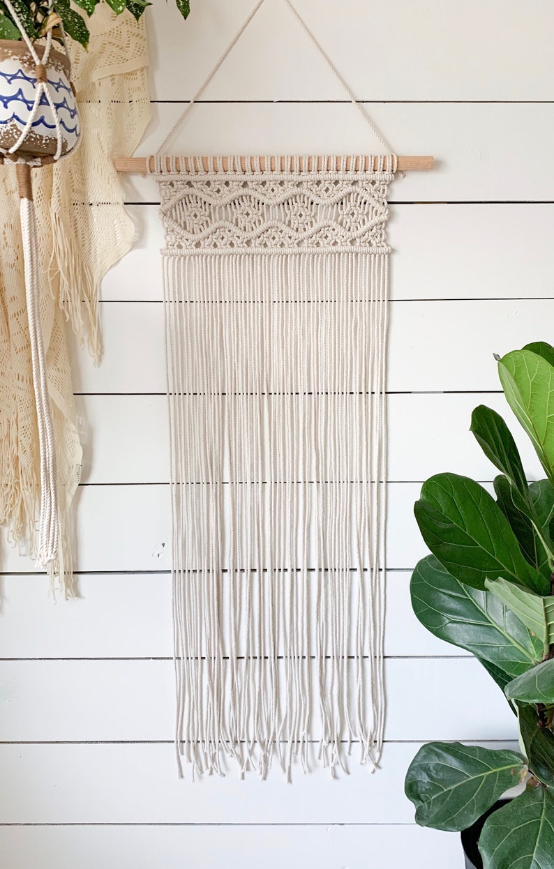 Macrame Picture Holder Picture Frame Picture Wall Hanging Etsy