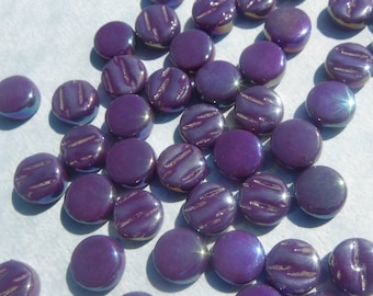 Purple Grape MINI Iridescent Glass Drops - 50 grams