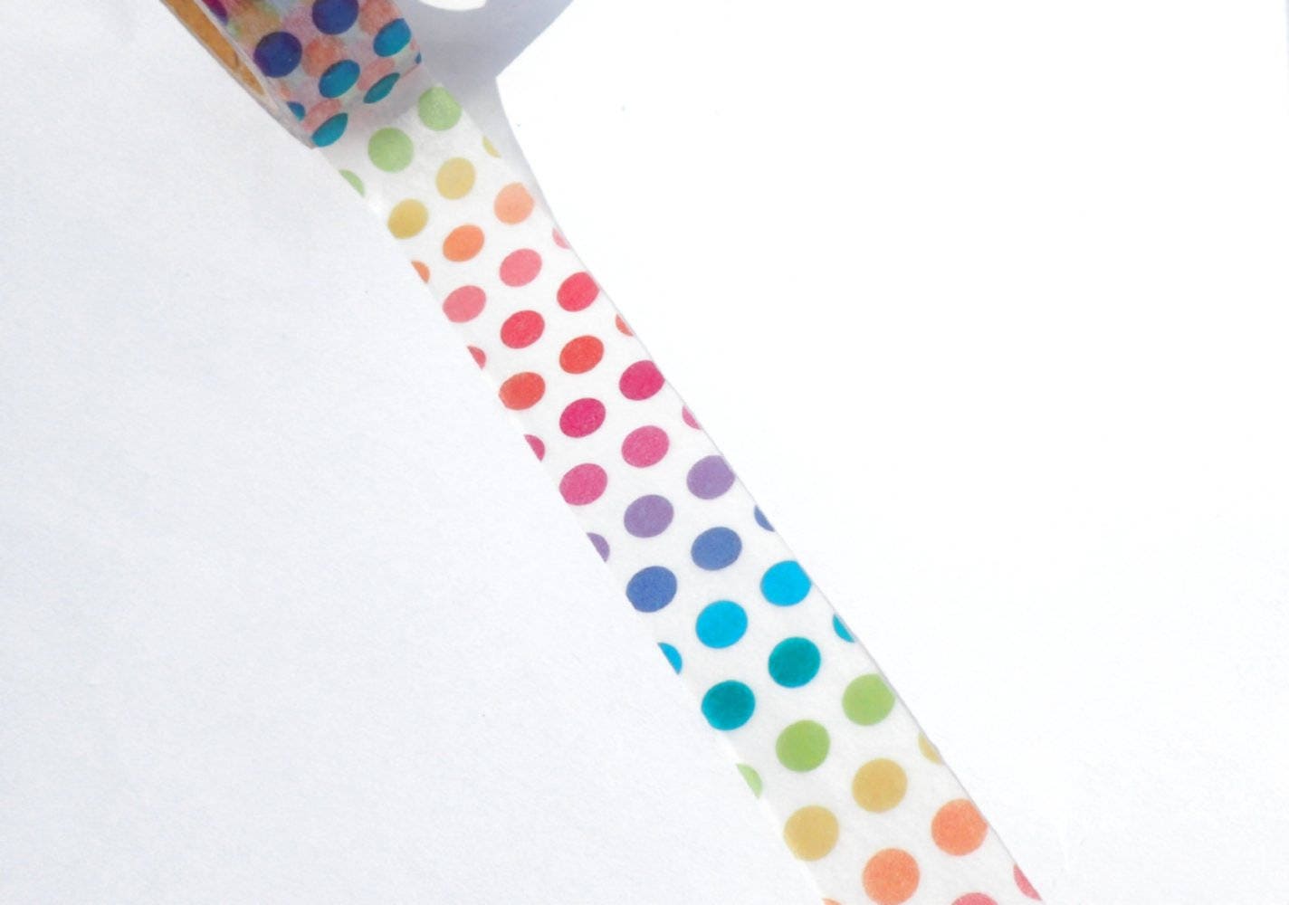 RAINBOW DOT WASHI TAPE