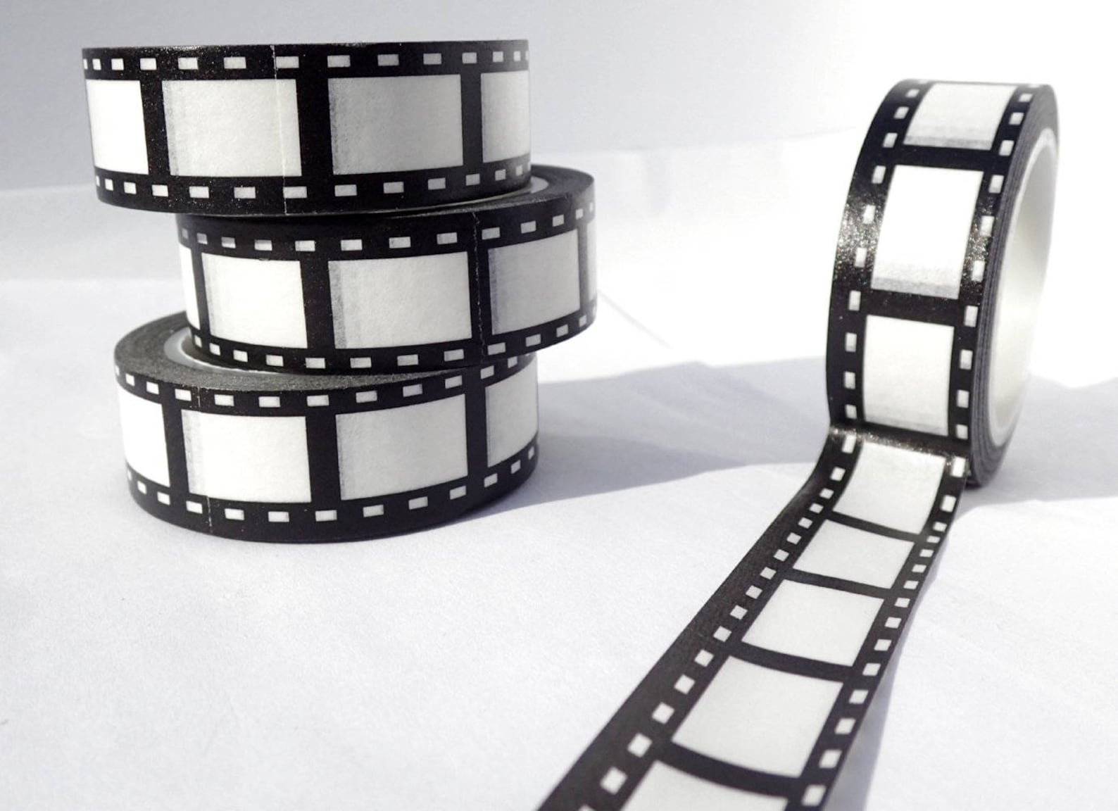 Film Strip Washi Tape Movie Reel Roll of Film Paper Tape Etsy