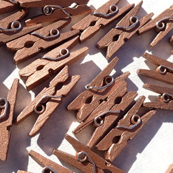 Wedding Clothespins Etsy