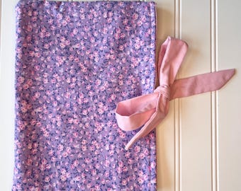 Handmade Cotton Floral Book Sleeve: Padded Bible Cover, Padded Book Cover, Journal Protector | Ideal Gift for Her