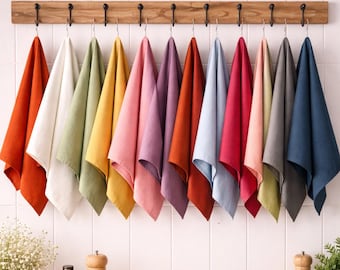 Handmade Fabric Napkins 20 Pcs | Reusable Cotton Napkin Set | Sustainable kitchen linen