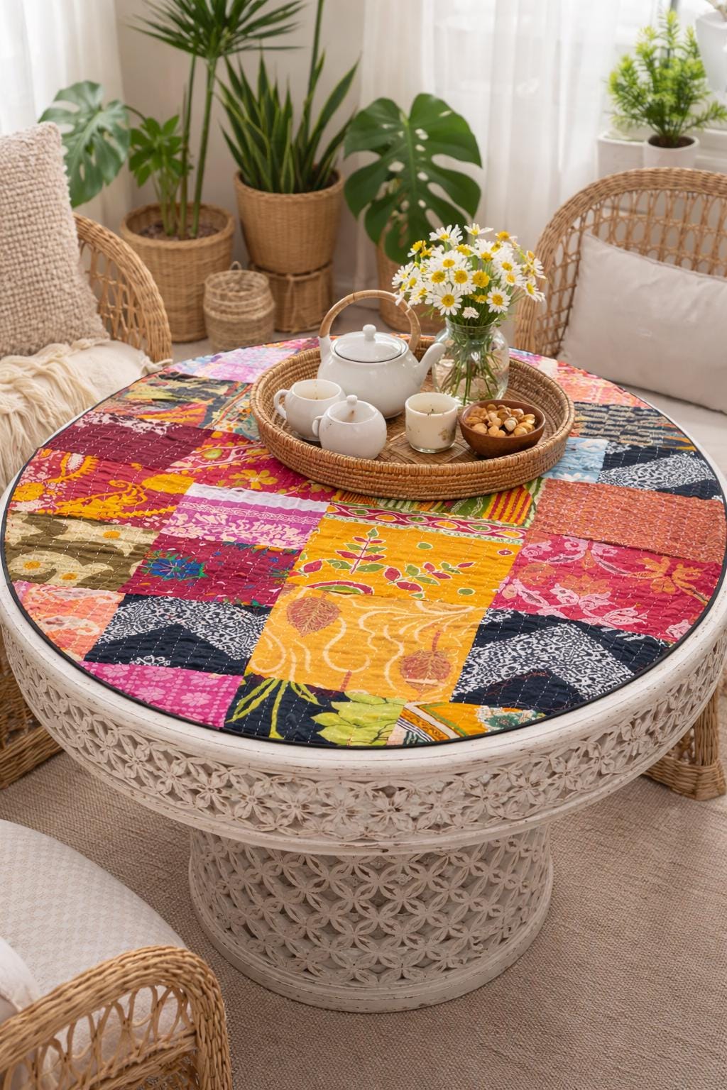 Coffee table cloth