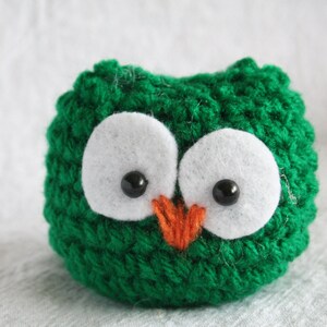 Stuffed Amigurumi Owl Toy image 2