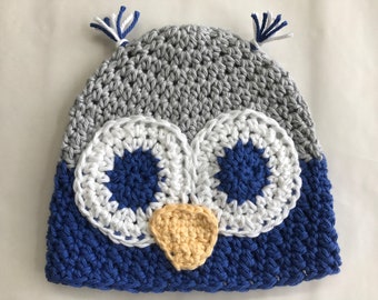 Owl Beanie for Babies, Kids & Adults