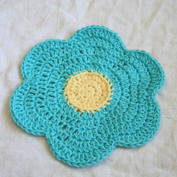 Flower Wash Cloth