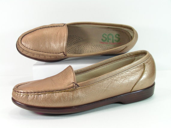 bronze color shoes