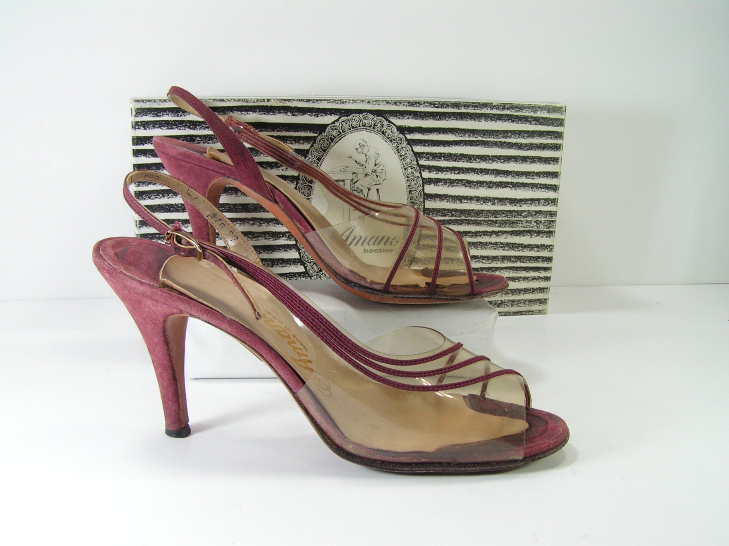 stiletto slingback pumps