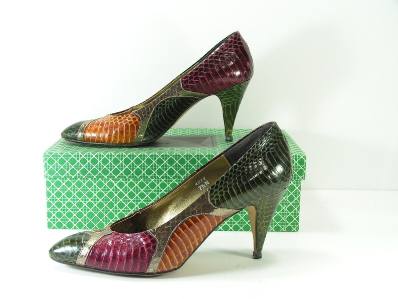 j renee snakeskin shoes