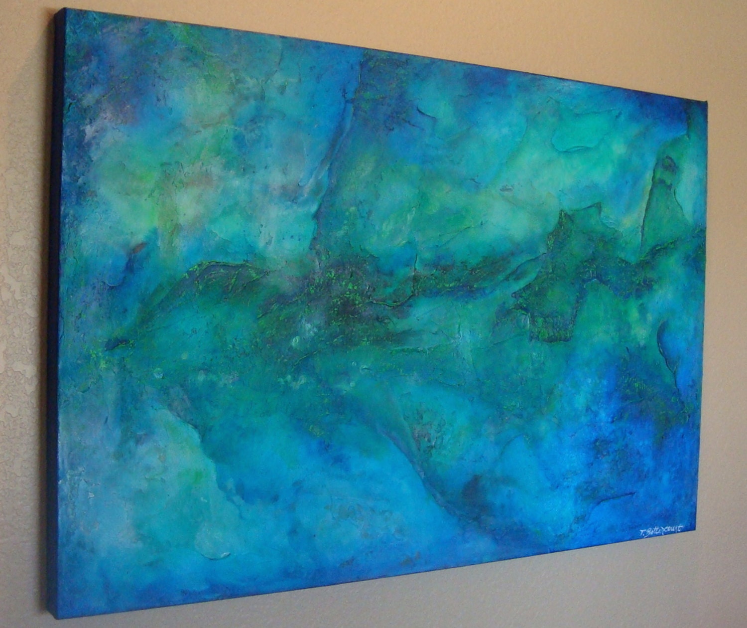 Ocean Paintings, Abstract Paintings, Acrylic Paintings, Textural