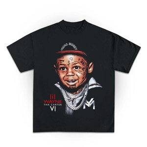 リル・ウェイン Tha Carter VI ツアー シャツ リル・ウェイン アルバム カバー 2025 北米ツアー リル・ウェイン シャツ Tシャツ リル・ウェイン グッズ