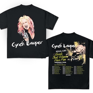 Cyndi Lauper Girl Just Wanna Have Fun Farewell Tour 2025 T
