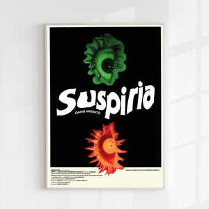 Digital Download - Remake &quot;Suspiria&quot; Dario Argento Poster - Printable Horror Wall Art