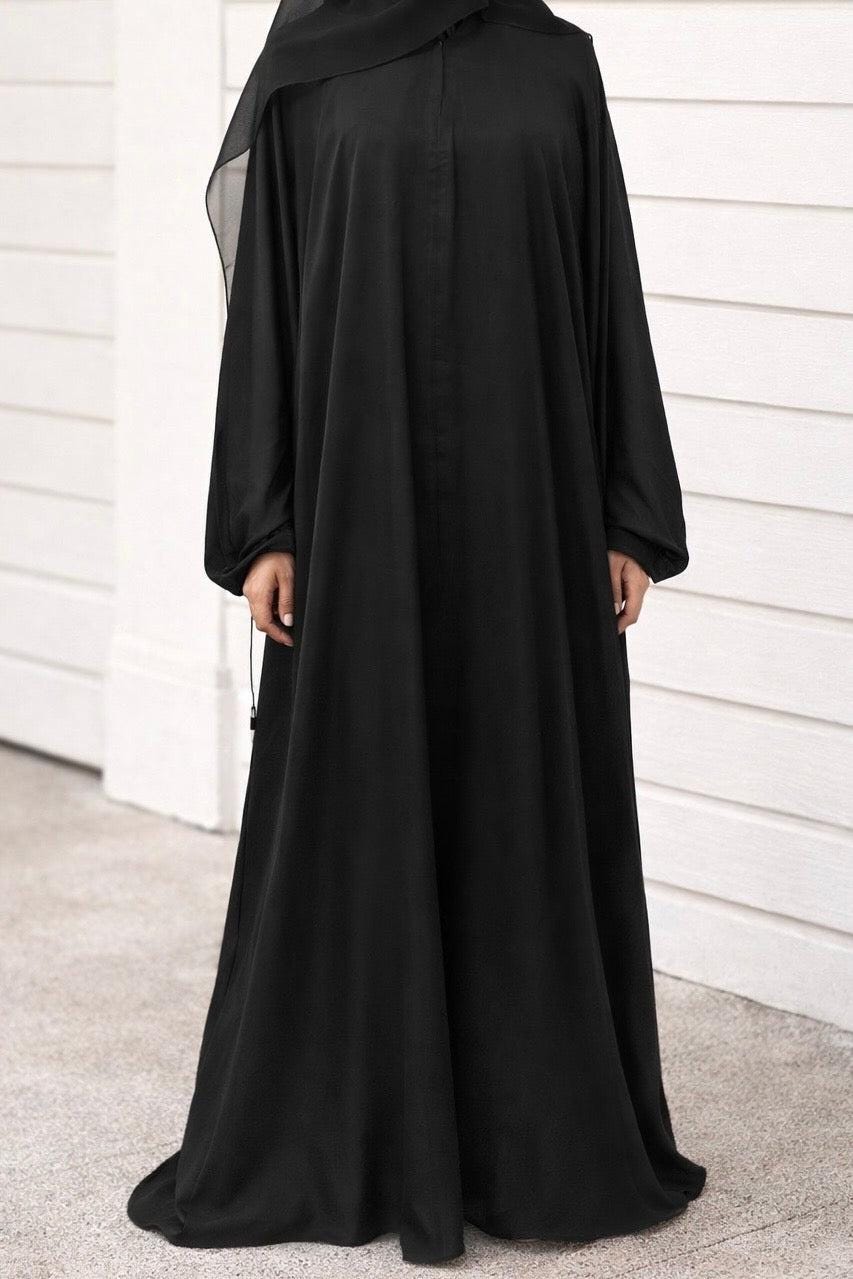 sachin and babi light blue dress Abaya With Belt
