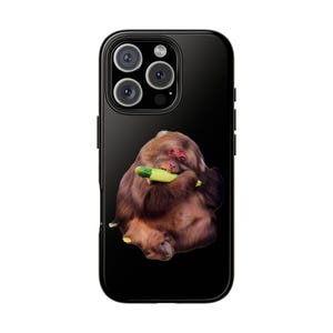 XingXing Monkeyの丈夫な電話ケース、iPhoneとSamsung用の耐久性のある電話カバー、かわいい動物デザイン
