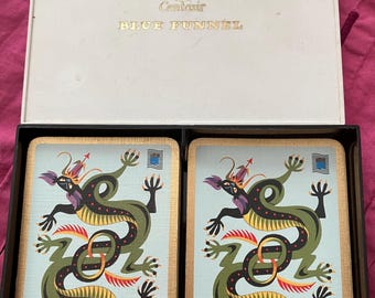 Vintage CENTAUR BLUE FUNNEL playing cards