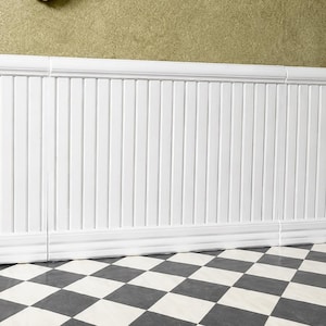 Paneles de madera machihembrada para casa de muñecas a escala 1:12 / Paneles de pared en miniatura de 3 x 3,75 pulgadas