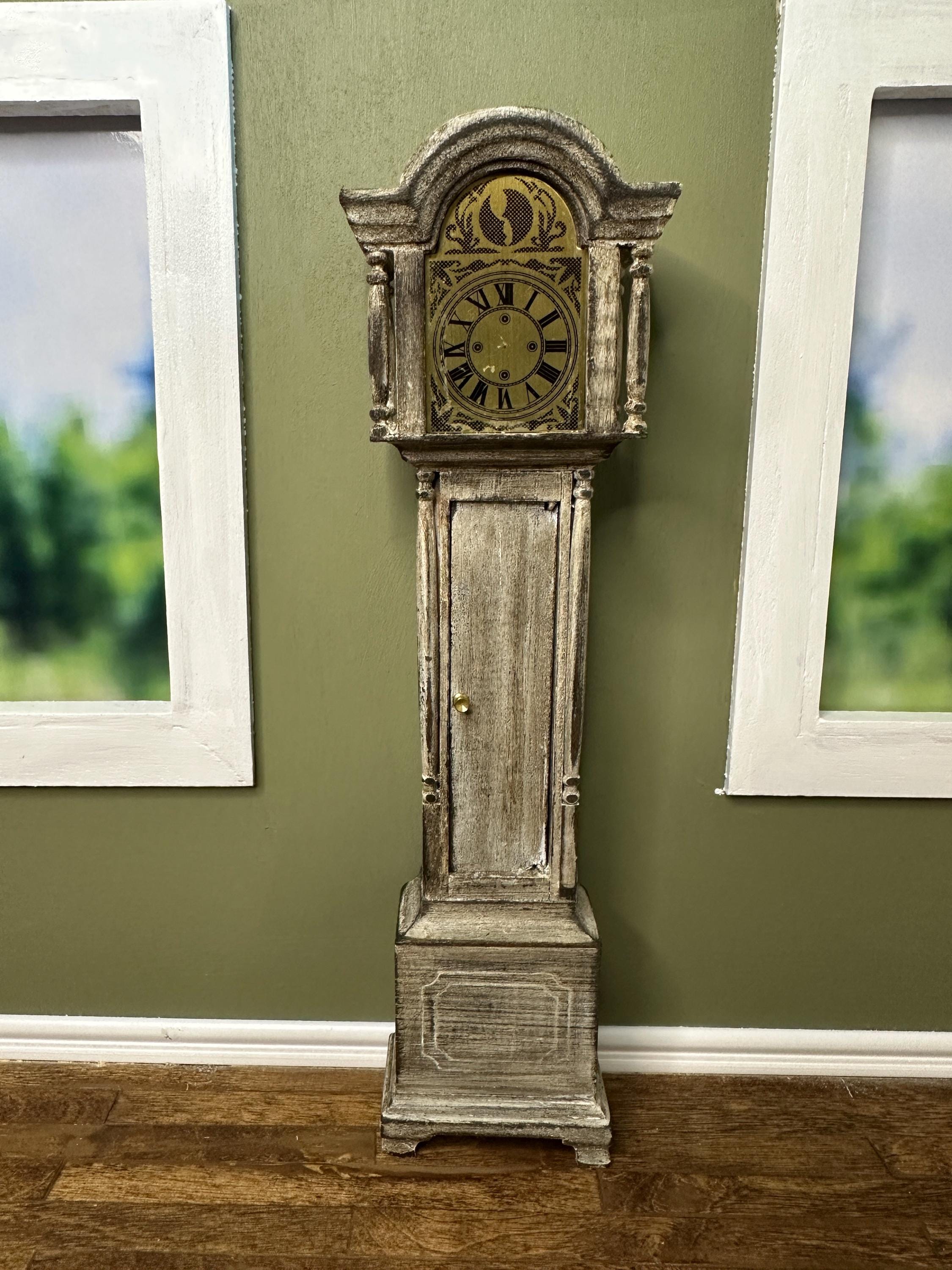 ミニチュア時計 - ドールハウスアクセサリー - 1:12スケール - Etsy 日本