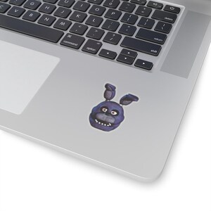 Five Nights At Freddy&#39;s Bonnie Kiss-Cut Sticker, Laptop Stickers, Cool Collectibles, Gift for Gamers
