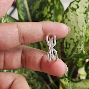 Sterling Silver Infinity Band Ring: Handmade Unisex Symbol Jewelry