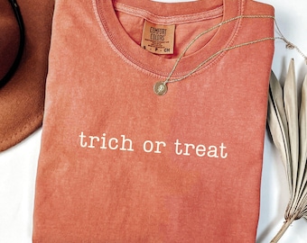 Trich or Treat – Halloween OBGYN Comfort Colors® T-Shirt