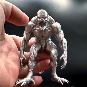 Abyssal Demon Totem • Ritueel-geactiveerde beschermer van schaduwen • Sjamanistische geestbeschermer-figuur