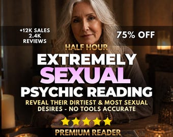 Same Hour 18+ Psychic Reading | Dirty Desires & Secret Fetishes | Sexual Energy Insight | Taboo Passion Reading | Fast Intimacy Psychic