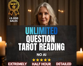 Unlimited Question Tarot Reading, Same Hour Psychic Reading, Love & Relationship Accurate Reading, Psychic Medium Insight
