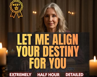 Let Me Align Your Destiny For You Psychic Reading, Personalized Energy Alignment & Future Path Guidance, Psychic Advice, Medium Reading