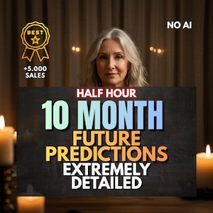 Samma timme 10 månaders framtida psykiska förutsägelser | Tarotkortläsning | Samma timmes leverans | Medium läsning | Psykisk kärleksläsning