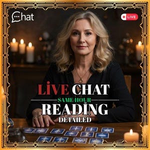 1 Hour Live Psychic Chat Reading • Same Hour Delivery • Accurate Love, Career & Soulmate Guidance • Real-Time Psychic Reading