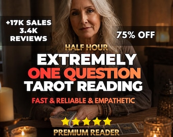 Same Hour One Question Psychic Reading | Accurate, Intuitive Insight | Love, Career, Life Guidance