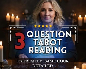 Same Hour 3 Question Tarot Reading: Love, Career, Life Clarity