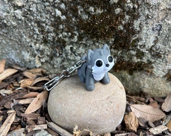 Wolf Keychain - Wolf Bag Charm