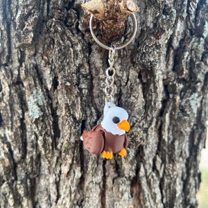 Eagle Keychain | Bird Bag Charm