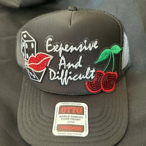 Duur en moeilijk: zwarte Otto-truckerpet