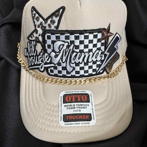 Bougie Mama Cream Otto Trucker Hat