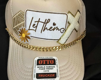 Låt dem - Beige Otto Truckerkeps