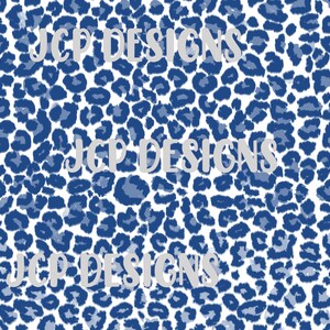 Blue gray navy cheetah print background tumbler wrap PNG digtial design sublimation