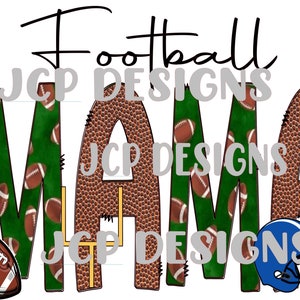 Football Mama mom, Digital design PNG, sport, helmet, football
