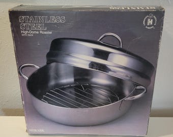 Vintage Himark High Dome Roaster/Dutch Oven W/ Rack